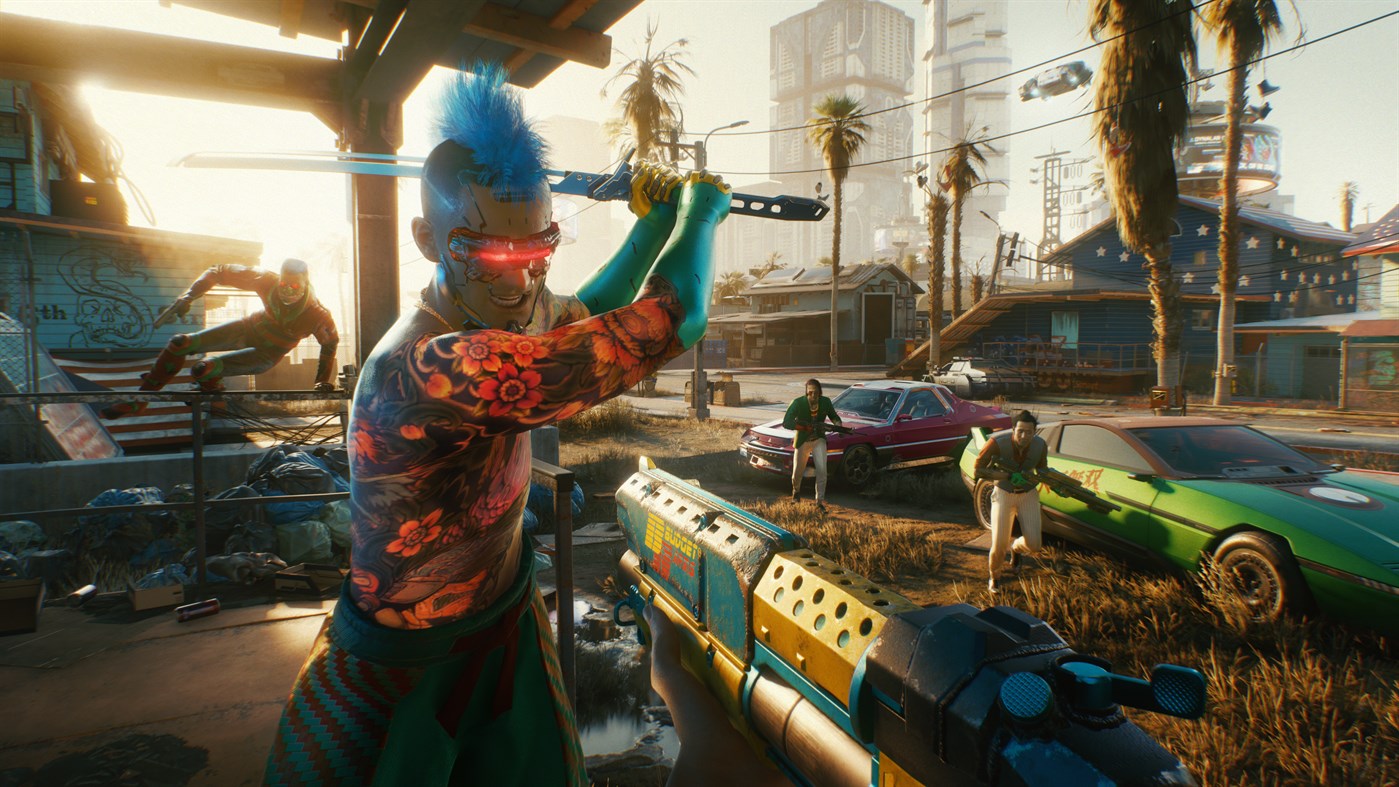 Still from Cyberpunk 2077 from CD Projekt Red