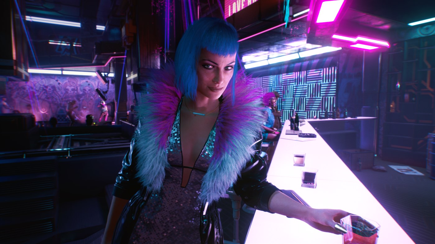 Still from Cyberpunk 2077 by CDPR