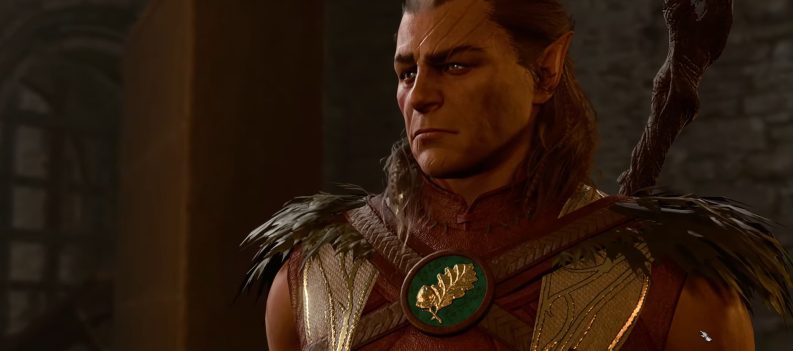 A screenshot of Halsin the Druid in Baldur's Gate 3.