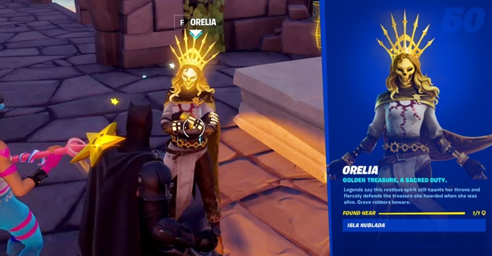 fortnite legendary scar golden weapon from island ruins