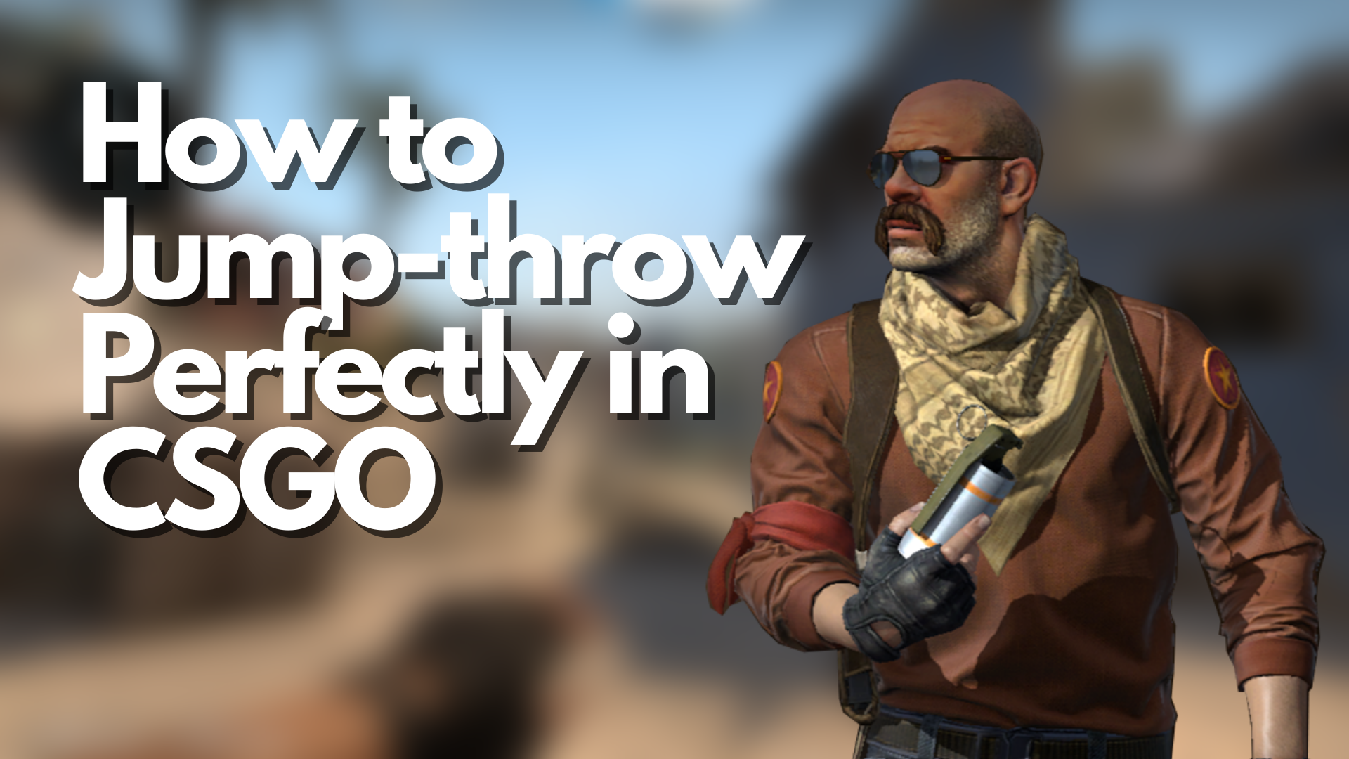 How to Jump throw Perfectly Every Time in CSGO