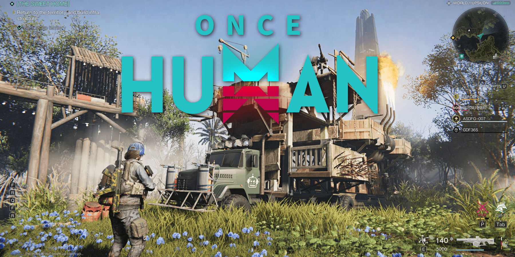 Once Human Survival Game Feature